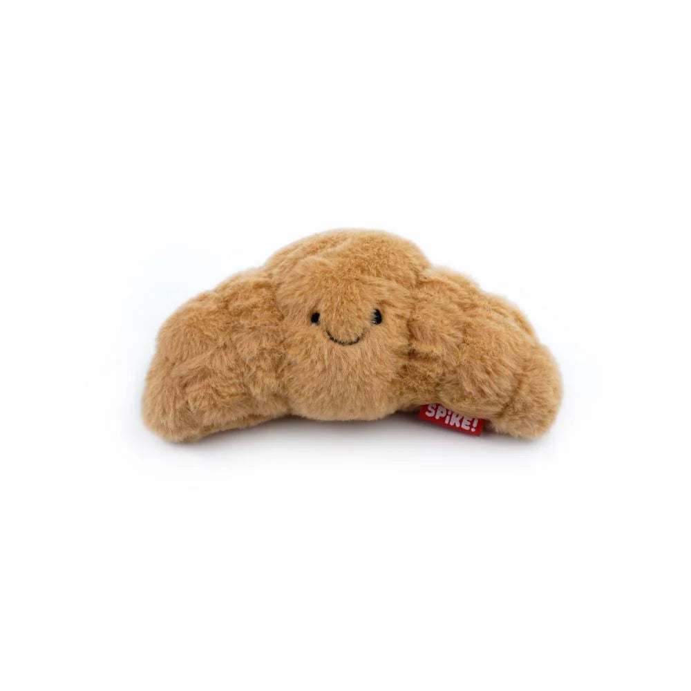 Kawaii Croissant Plush Dog Toy